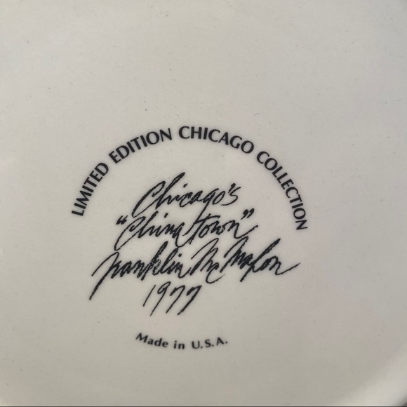 Franklin McMahon 1977 Chicago’s “Chinatown” Chicago Collection - Picture 3 of 3